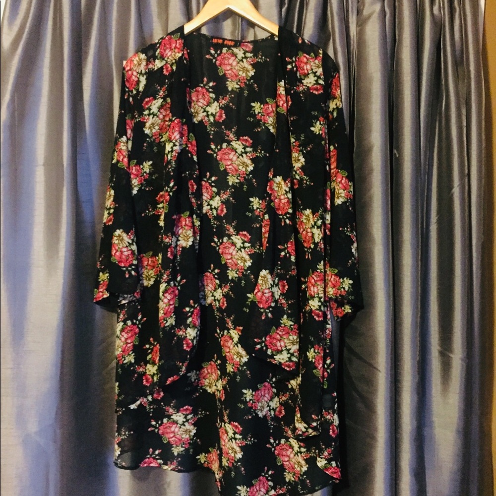 Flower cardigan